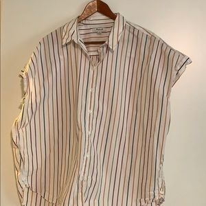 Madewell, XL, multi-color, striped, button down
